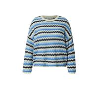 ONLY Carmakoma Pull-over 'CARAsa' beige / bleu clair, Taille XL-XXL