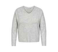 ONLY Carmakoma Pull-over 'CARCAMILLA' gris, Taille XXL
