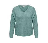 ONLY Carmakoma Pull-over 'CARCAMILLA' turquoise, Taille 6XL