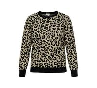 ONLY Carmakoma Pull-over 'CARIbi' vert pastel / noir, Taille 4XL