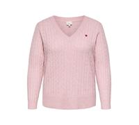 ONLY Carmakoma Pull-over 'CARKATIA' rose, Taille M-L