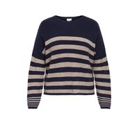 ONLY Carmakoma Pull-over 'CARKatia' sable / bleu nuit, Taille XXL