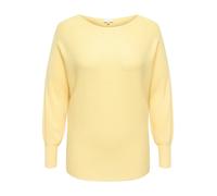 ONLY Carmakoma Pull-over 'CARNew Adaline' jaune, Taille 4XL