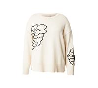 ONLY Carmakoma Pull-over 'CARPetra' beige clair / noir, Taille S