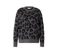 ONLY Carmakoma Pull-over 'Sara' gris foncé / noir, Taille XXXL-4XL