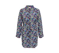 Only Carmakoma - Robe Bleue Soirée à Manches Longues - Femme - Robes - Multicolore - Taille: 46 FR