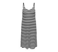 ONLY Carmakoma Robe 'CAREVARA' noir / blanc, Taille 50-52