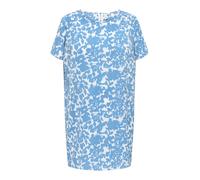 ONLY Carmakoma Robe 'CARLUX' bleu / blanc, Taille 54