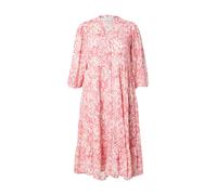 ONLY Carmakoma Robe 'CARMILANA' mandarine / rose clair / rouge foncé / blanc, Taille 46