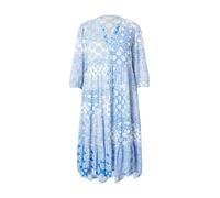 ONLY Carmakoma Robe-chemise 'CARMilana' bleu / blanc, Taille 52
