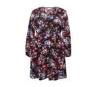 ONLY Carmakoma Robe 'DEEDEE' bleu / rouge / noir / blanc, Taille 42