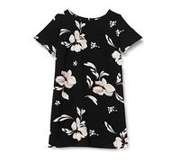 ONLY CARMAKOMA Robe Tunique Carlux SS WVN Noos pour Femme, Noir/AOP : Florence Flower, 50