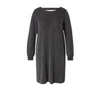 ONLY Carmakoma Robes en maille 'CARCAROL' noir / argent, Taille XL-XXL