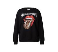 ONLY Carmakoma Sweat-shirt 'CARROLLI' marron / rouge sang / noir / blanc, Taille 6XL