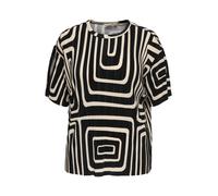 ONLY Carmakoma T-shirt beige / noir, Taille XXXL-4XL