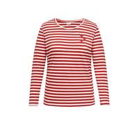 ONLY Carmakoma T-shirt 'CARBODIL' rouge / blanc, Taille L