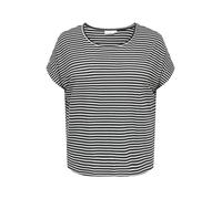 ONLY Carmakoma T-shirt 'CARMOSTER' bleu nuit / blanc, Taille XL-XXL