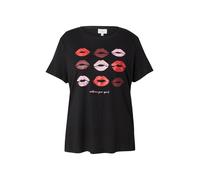 ONLY Carmakoma T-shirt 'CARSIMONE' violet pastel / rouge carmin / rouge orangé / noir, Taille XXXL-4XL