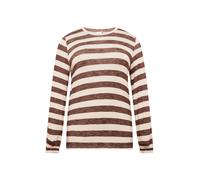 ONLY Carmakoma T-shirt 'LIRA' beige / marron, Taille XXXL-4XL