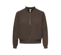 ONLY Carmakoma Veste mi-saison 'CARLux' marron chiné, Taille XXL