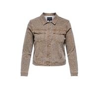 ONLY Carmakoma Veste mi-saison 'CARWESPA' beige / sable / noir, Taille XXXL