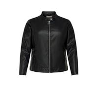ONLY Carmakoma Femme Carrobber Veste Synthétique Noos Blouson En Cuir, Noir, 54 EU
