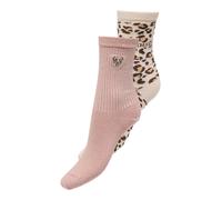 ONLY Chaussettes 'ONLOlivia' mastic / cappuccino / brun foncé / rosé, Taille 19-32