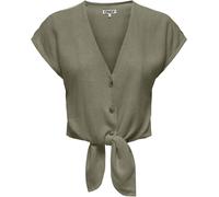 ONLY Chemise ONLY en lin Blend naud Vert EU 34 (UK 6)