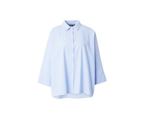 ONLY Chemisier 'AUGUSTA' bleu clair / blanc, Taille XL