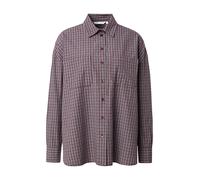 ONLY Chemisier gris / lie de vin / blanc, Taille XS
