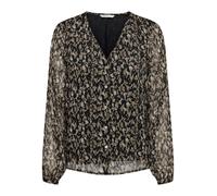 ONLY Chemisier 'Luna' chamois / beige foncé / noir, Taille XXS