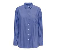 ONLY Chemisier 'MAGGIE' bleu / blanc, Taille XS