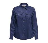 ONLY Chemisier 'ONLAlexa' bleu nuit, Taille L