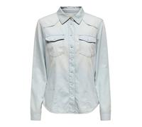 ONLY Chemisier 'ONLAlice' bleu denim, Taille XS