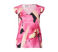 ONLY Chemisier 'ONLALMA' jaune clair / rose clair / rose foncé / noir, Taille M