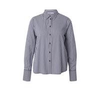 ONLY Chemisier 'ONLBerit' bleu marine / blanc, Taille L