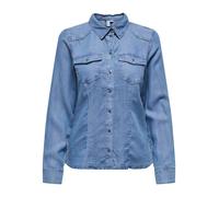 ONLY Chemisier 'ONLCharis' bleu denim, Taille XS