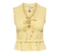 ONLY Chemisier 'ONLGoa' jaune clair, Taille M