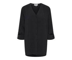 ONLY Chemisier 'ONLJana Mette' noir, Taille S
