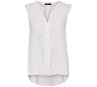 ONLY Top sans Manches en Dentelle décontracté pour Femme, Couleurs:Blanc, Taille:42