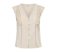 ONLY Chemisier 'ONLMETTE' beige clair, Taille XL