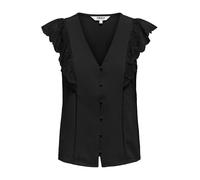 ONLY Chemisier 'ONLMETTE' noir, Taille L