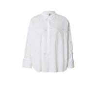 ONLY Chemisier 'ONLNEW LINA' argent / blanc, Taille S