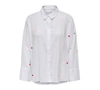 ONLY Chemisier 'ONLNEW LINA GRACE' bleu marine / rose / rouge / blanc, Taille XXXL
