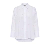 ONLY Chemisier 'ONLNEW LINA GRACE' éosine / blanc, Taille L