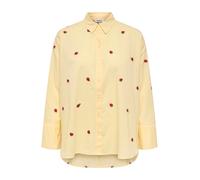 ONLY Chemisier 'ONLNew Lina Grace' jaune / vert / rouge, Taille XXL