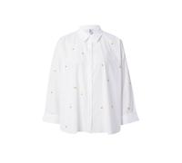 ONLY Chemisier 'ONLNew Lina' jaune / vert / blanc, Taille L