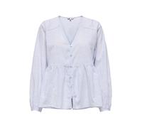 ONLY Chemisier 'ONLNora' saphir / blanc, Taille M