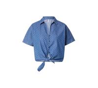 ONLY Chemisier 'ONLNova' bleu denim / blanc, Taille XL