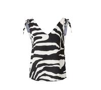 ONLY Chemisier 'ONLNOVA' noir / blanc, Taille S